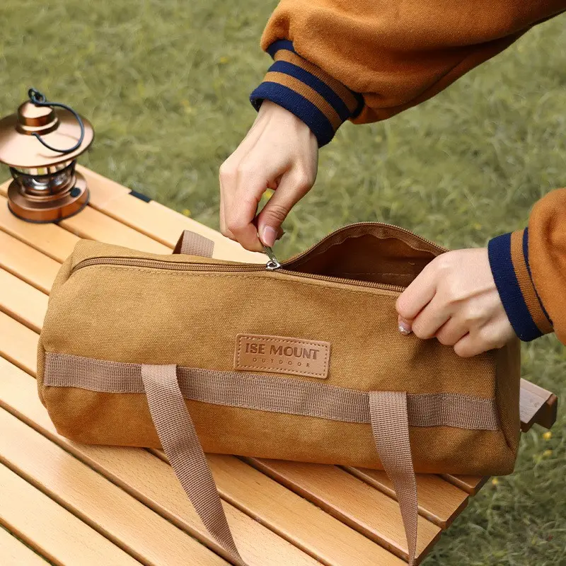Outdoor-Organisator-Camping-Kit Tasche Boden Nagel-Aufbewahrung Sundry-Bag-Set praktisch für Wandern und Camping
