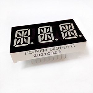 Good Quality 0.54 Inch 14 Segment <strong>Led</strong> Alphanumeric <strong>LED</strong> Display Houkem-5431-AY - Product Image 2