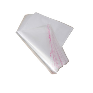 透明塑料自封胶透明OPP大提琴聚玻璃纸袋包装零食糖果卡等 - Product Image 1