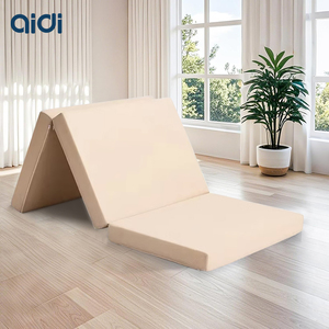Aidi ที่นอนนวดปรับแต่งได้3พับทันสมัยปรับแต่งได้แผ่นรองนอนโฟมรองเต็นท์สำหรับตั้งแคมป์ - Product Image 1