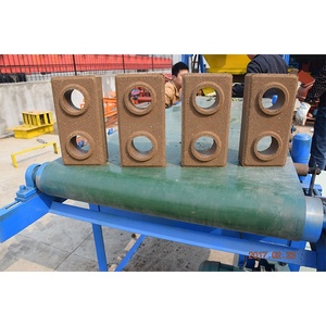 4-10 tierra comprimida arcilla suelo barro enclavamiento máquina de fabricación de bloques de ladrillo - Product Image 3