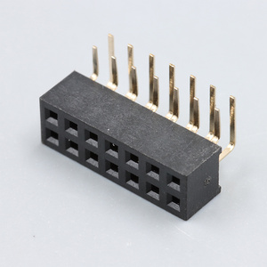 1.27 2 2.0 2.54mm PCB Pin presa di intestazione femmina connettore a striscia Berg 3 4 6 8 10 40 Pin lampone Pi Arduino ponticello teste lunghe - Product Image 6