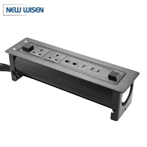 旋转台式电气开关多插头电源插座 - Product Image 5