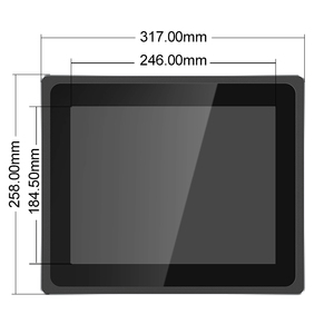 12 pollici J1900 X86 Fanless Mini pannello industriale Pc Touchscreen Computer impermeabile All-in-One pannello Pc Linux tutto in uno Tablet