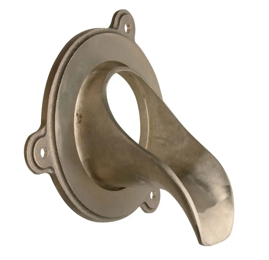 Stainless Steel Nickel Bronze Bronze Downspout Nozzle and Flange with No-Hub and Thread Outlet for Roof Drainage