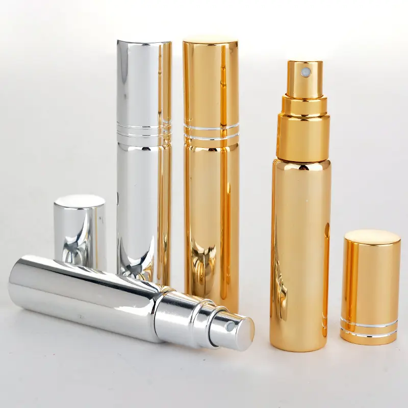 10ML empty perfume refill bottle Aluminum Sprayer Travel Cosmetic Container Parfum spray perfume bottle