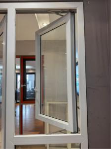 Modern <strong>Design</strong> UPVC Swaying <strong>Window</strong> with UPVC <strong>Frame</strong> and Stainless Steel Screen Netting Swing Open <strong>Style</strong> - Product Image 2