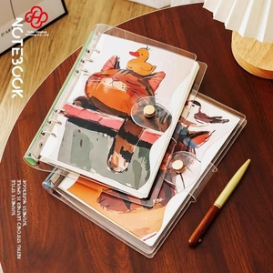HK Thick Original <strong>Color</strong> Illustration <strong>Notebook</strong> Book A5 Horizontal Line High Value Student Classroom <strong>Notes</strong> - Product Image 1