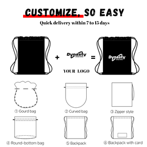 Custom LOGO Durable Outdoor Exercise Clothes Polyester Gym Draw <strong>String</strong> Bags <strong>Nylon</strong> Drawstring Backpack Bag - Product Image 3