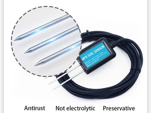 Soil NPK <strong>Sensor</strong> 0-5V <strong>analog</strong> <strong>output</strong> nitrogen or phosphorus kalium - Product Image 2