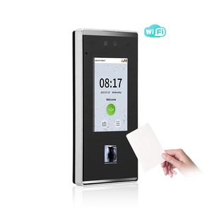 IP65 impermeable en vidrio óptico Reconocimiento de huellas dactilares reconocimiento facial sistema biométrico de tiempo de asistencia WIFI TCP/IP/puerto USB - Product Image 2