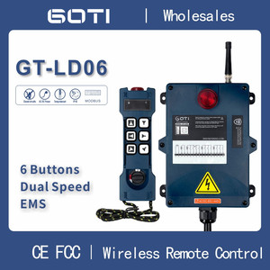 Hochwertige Fernbedienung GT-LD06 6 Schlüssel Dual Speed Universal Speed Remote Fixed Code Wasserdicht für die Industrie - Product Image 6