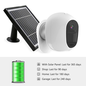 Tuya 4G Solar 1080P Cámara IP CCTV inalámbrica visión nocturna ranura para tarjeta Sim cubo seguridad al aire libre Sensor CMOS Almacenamiento de tarjeta de memoria - Product Image 2