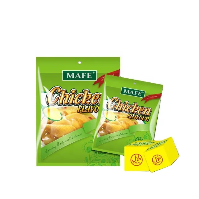 HALAL natural 4g chicken bouillon cube stock cube soup cube for cooking