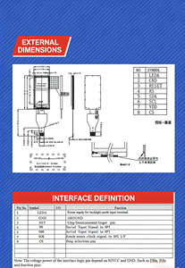 מסך תצוגה של משאבת ניפוח 0.96 אינץ' TFT לזיהוי לחץ אוויר בצמיגים - Product Image 6