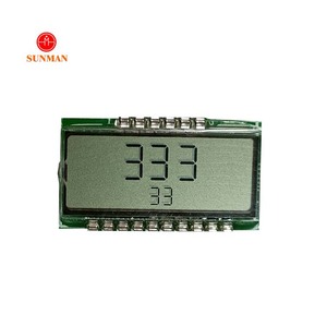 Kunden spezifische kleine tn positive reflektierende numerische 7-Segment-LCD-Temperaturanzeige LCD keine Hintergrund beleuchtung für Thermostat - Product Image 4