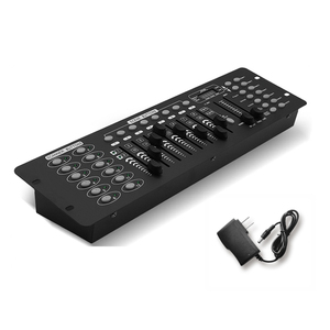Large 192 Channel Disco Light <strong>Controller</strong> Stage Lighting Equipment with <strong>DMX</strong> and MIDI Operator <strong>LED</strong> Dimmer Remote Control