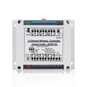 <strong>DC12V</strong> 24V 6CH Wireless Rf Wireless <strong>Remote</strong> Control Transmitter Receiver - Product Image 6
