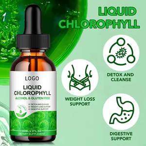 OEM/ODM Hot-selling Chlorophyll Drops Supplément à base de plantes est riche en extraits de chlorophylle et en vitamines Suppléments - Product Image 3