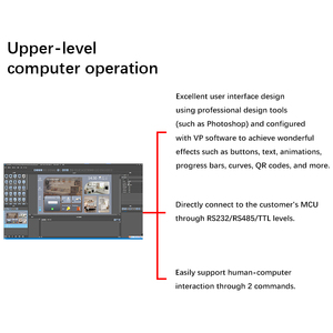 SANYI 3.5 "schermo di serie-Plug and Play interfaccia UART LCD a colori - Product Image 5