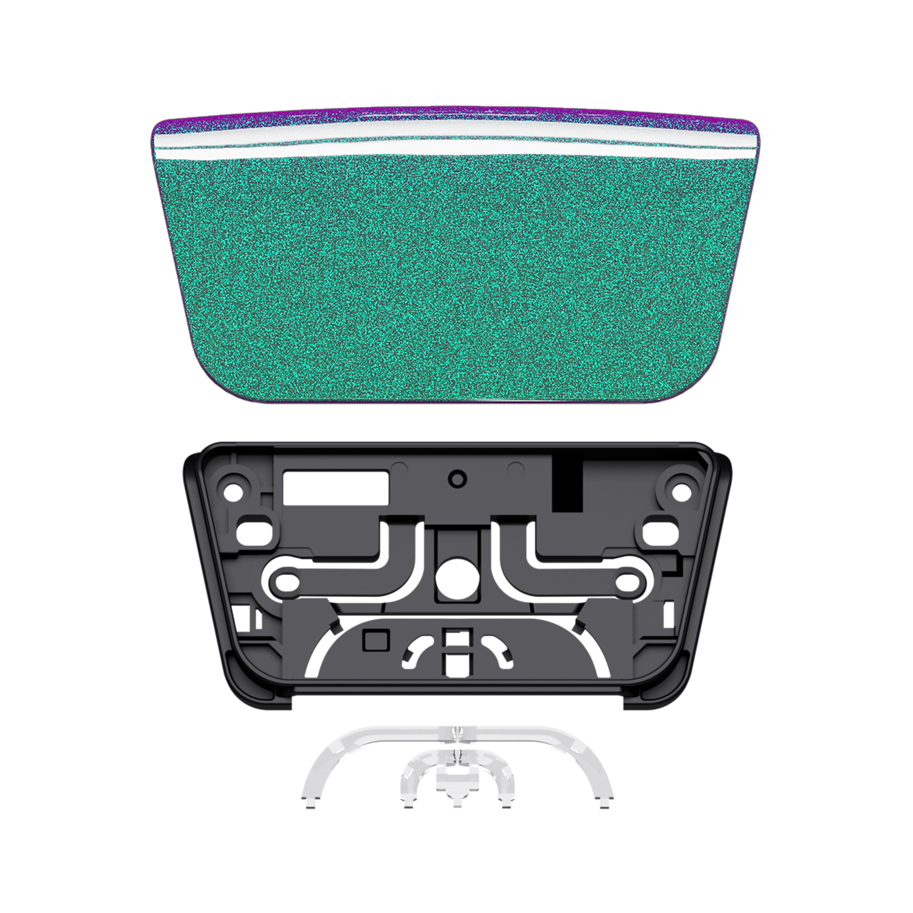 สีเขียวม่วงเหลือบ (Chameleon Green Purple) JPF4002G3WS