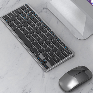 Teclado inalámbrico superfino y ratón, conjunto combinado de ordenador de escritorio recargable, 2,4 ghz - Product Image 3