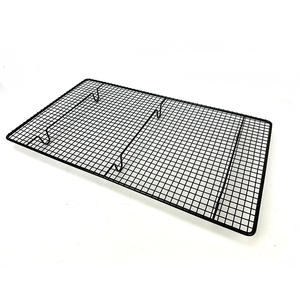 Yüksek kaliteli dikdörtgen Metal yapışmaz kaplama pişirme için soğutma rafı barbekü ızgara Net - Product Image 5