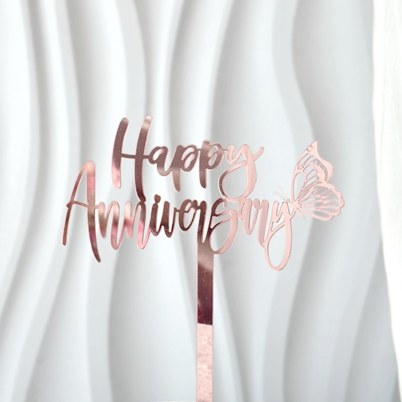 Rose gold Anniversary