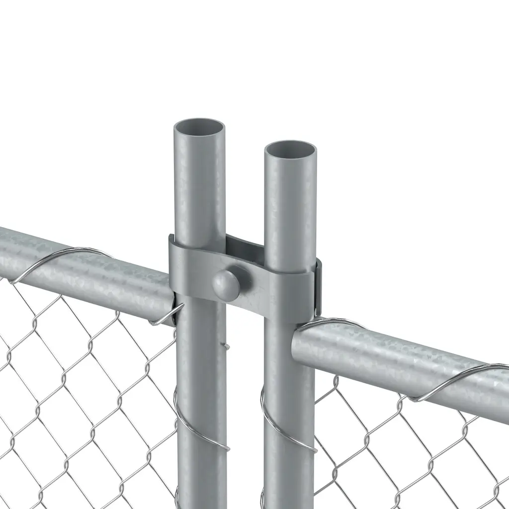 Garanzia di qualità al di fuori del campo da basket utilizzare un recinto di collegamento a catena da 8 piedi