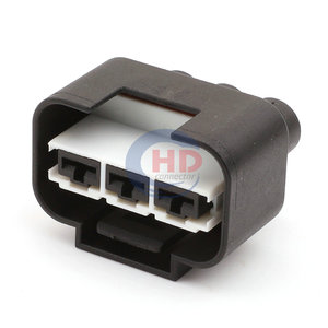 3 vías 1743271-2 impermeable Auto condensador ventilador Motor enchufe conector enchufe con bloque de terminales arnés de cables para Hyundai Kia - Product Image 3