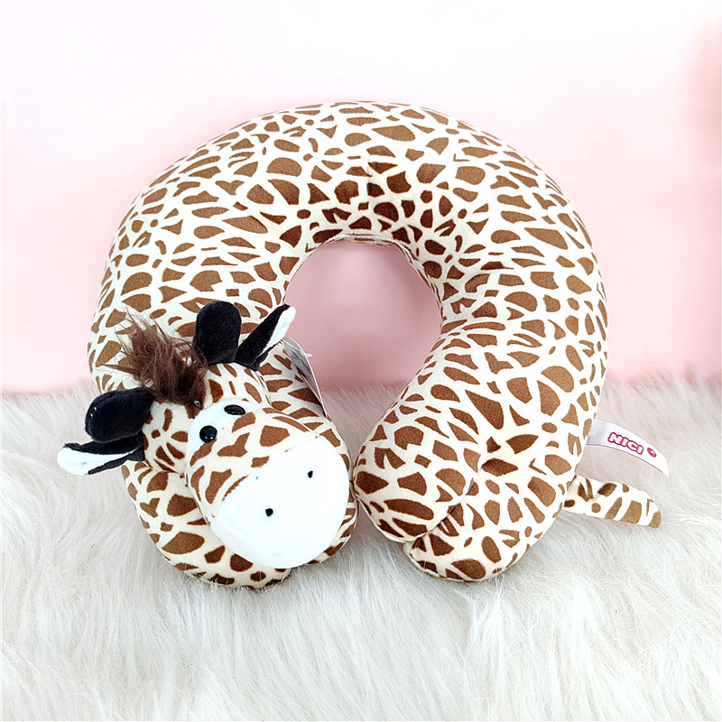 Deer u-shaped pillow