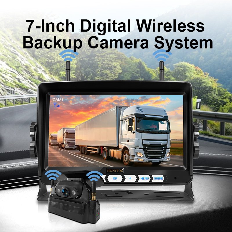 7 inch Monitor*1+Solar-powered Camera*1
