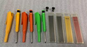CE belgesi sabit delik ağaç İşleme kalem koruyucu kılıf, işaretleme Scriber katı marangoz kalem - Product Image 6
