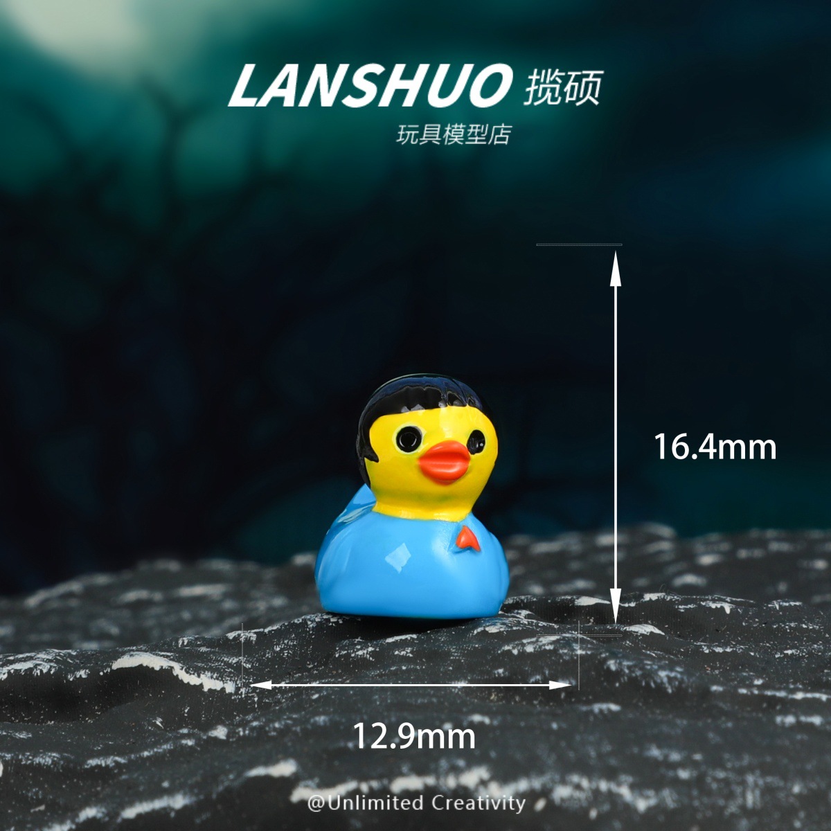Student head duck ornament H-1462-04
