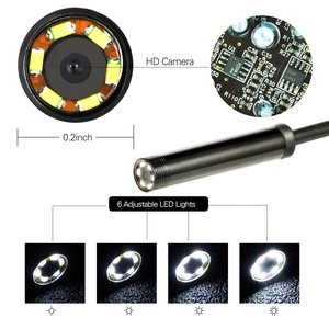 5.5/ 7/8MM su geçirmez endoskop kamera 3 In 1 USB/mikro USB/tip-c Borescope muayene kamera için Smartphone - Product Image 6