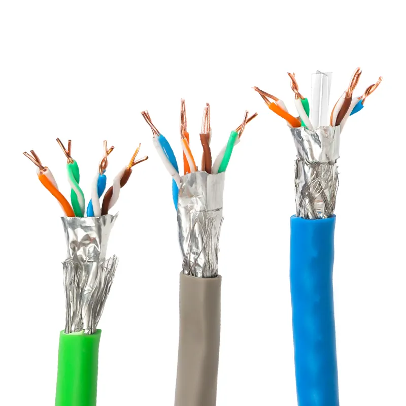 High Flexibility Factory Cat5e Cat6 Cable Utp Ftp Sftp Network Cat5 Patch Cord Ethernet Cable Rj45 Connector Lan Cable