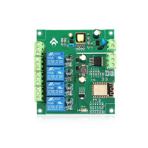 Fuente de alimentación AC/DC ESP8266 WIFI Módulo de relé de cuatro vías Placa DE DESARROLLO DE para control de microcontrolador PCBA SMT ODM OEM - Product Image 1