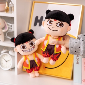 Nezha ตุ๊กตาผ้านุ่มสำหรับเด็ก Nezha ผ้ากำมะหยี่นุ่มขายส่ง - Product Image 6