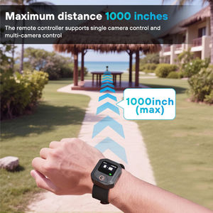 รีโมทอัจฉริยะไร้สายสำหรับ DJI Action <span class=keywords><strong>5</strong></span> Pro GPS รีโมทคอนโทรล25เมตรการควบคุมอัจฉริยะอุปกรณ์เซลฟี่ - Product Image 4