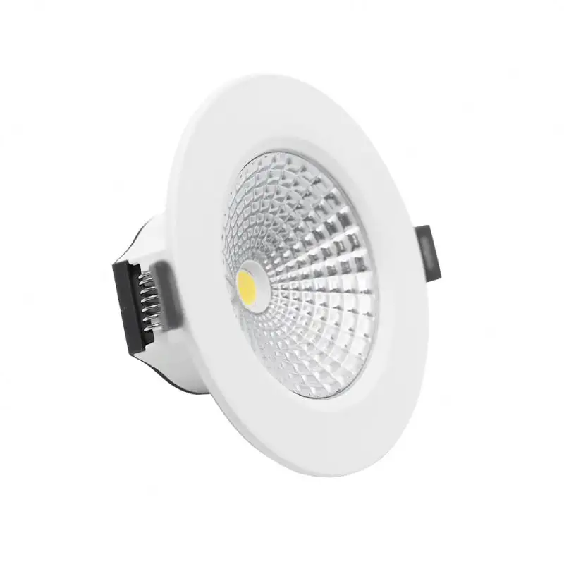 Spot LED 6 watt mini projecteur température de couleur panneau encastré dimmable taille coupée 75mm 6 w downlight intérieur rond