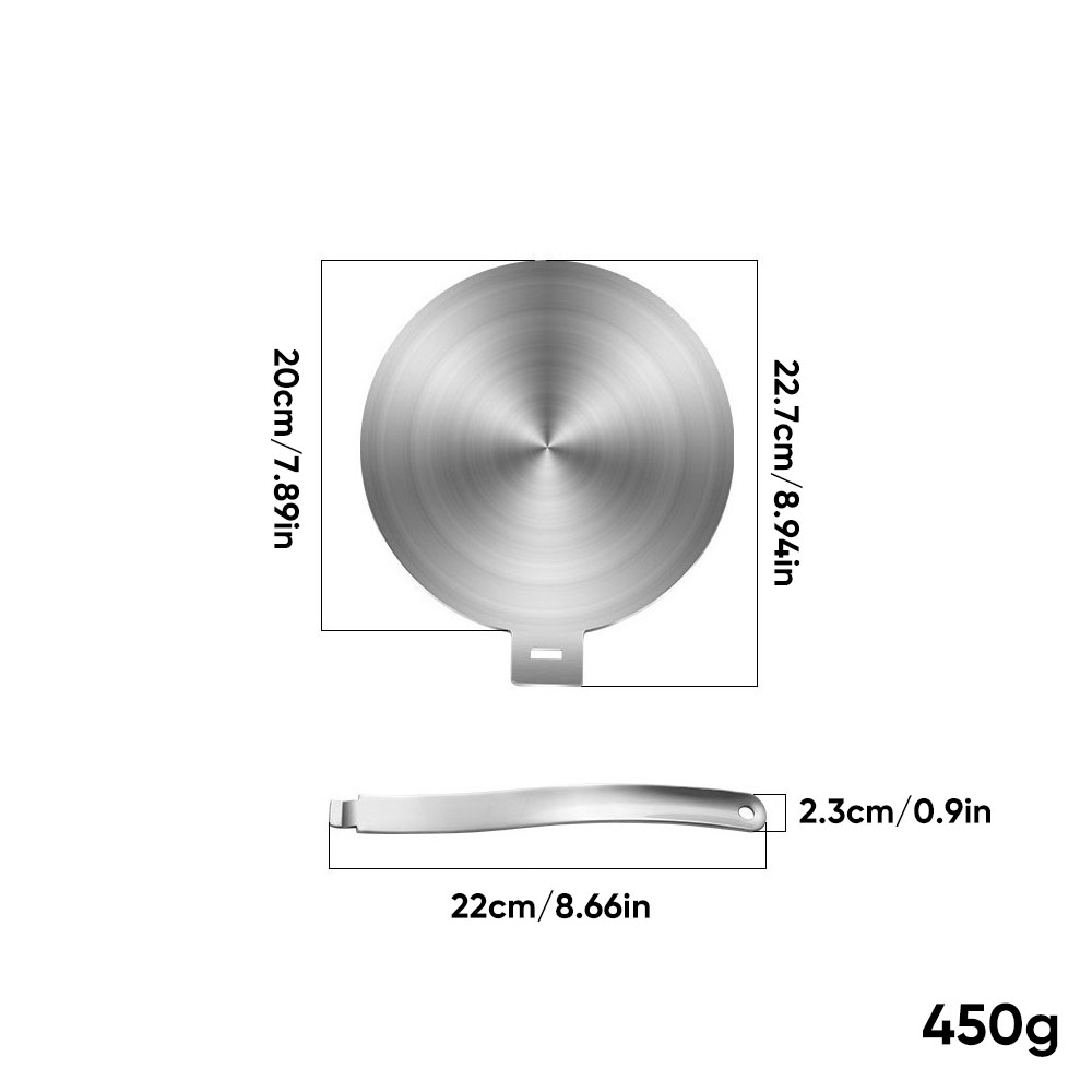 20cm upgraded detachable handle