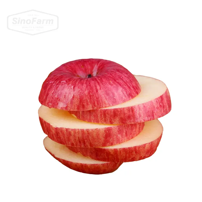 2024 พืชใหม่สดผลไม้ปอมฟูจิแอปเปิ้ลแดงสีแดงผลไม้หวานออร์แกนิก