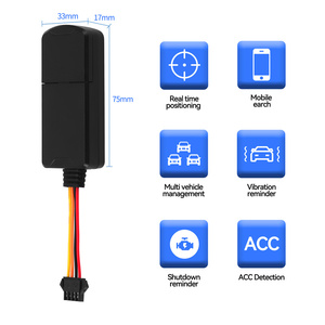 Dispositivo de seguimiento GPS de advertencia de exceso de velocidad multifunción 2G/4G, rastreador GPS de vehículos con comando SMS, 2G/4G - Product Image 2