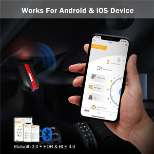 ANCEL BD200 OBDII Tester for Bluetooth 5.0 Engine Analyzer Diagnostic Tool for Android &amp; IOS 1-Year Warranty - Product Image 4
