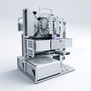 Socooler RX 6750 GRE GPU Support New Design Aluminum Aerometal <strong>Case</strong> ATX Gaming <strong>PC</strong> Box Computer Casing for Gaming - Product Image 5