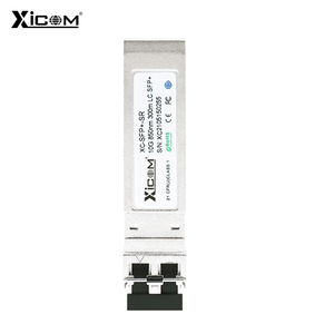 XICOM 10G SR 850nm SFPモジュールデュプレックス光学SFPトランシーバー300m LCマルチモードデュアルファイバー850nm 10GデュプレックスSFPモジュール - Product Image 2