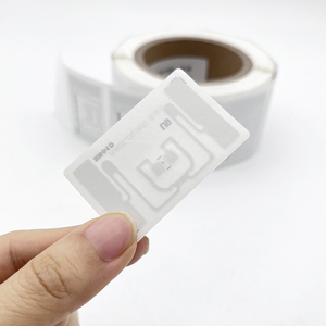 Ucode9 RFID Chip Tag Adhesive Sticker Label Roll Electronic <strong>Uhf</strong> Rfid Tags ARC Approved <strong>Inlay</strong> for Walmart Smart Retail Management - Product Image 1