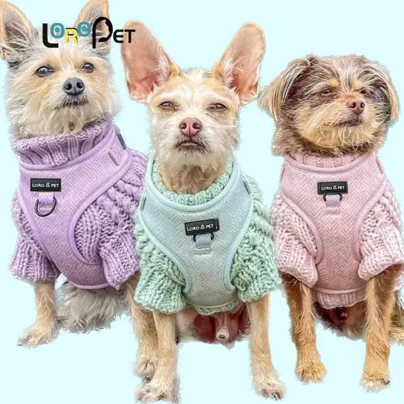 Pas cher Chine vente en gros vêtements pour animaux de compagnie mode chien vêtements chien pulls chiot chien vêtements chauds