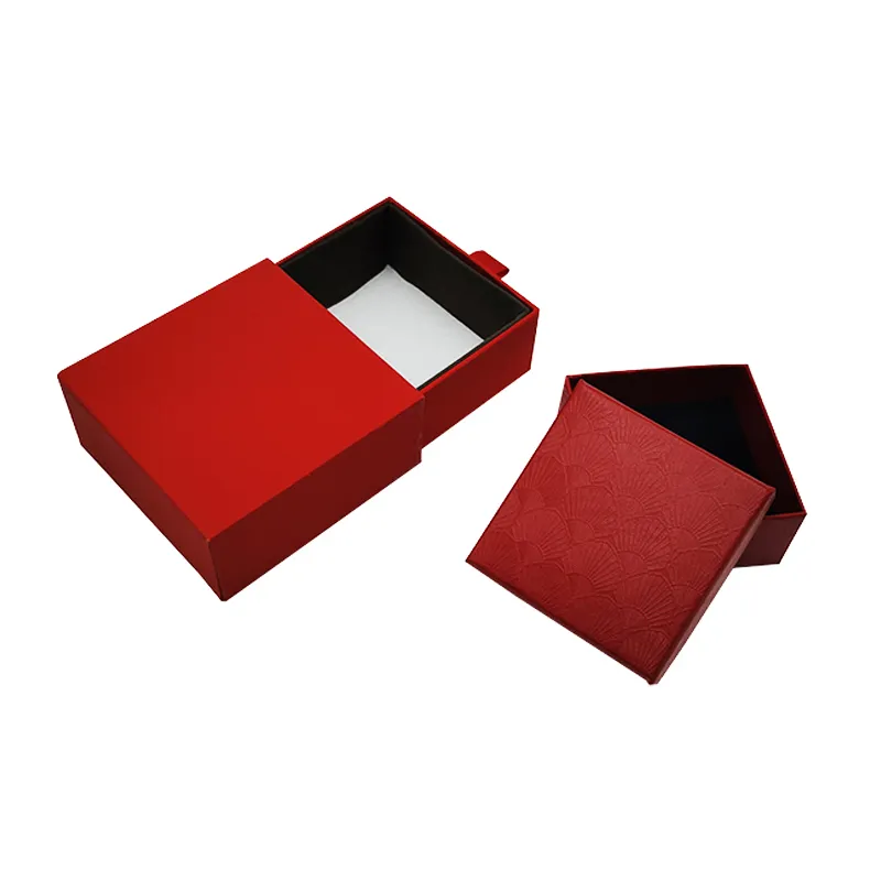 맞춤형 안경 선물 보관 케이스 골판지 슬라이드 서랍 상자 포장 시계 팔찌 목걸이 보석 선물 상자