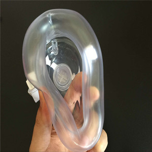 Maschera CPR maschera cpr tascabile in silicone per l'allenamento di pronto soccorso per le vie aeree della maschera protettiva - Product Image 6
